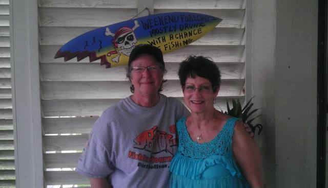 Lavada Wilson Edwards and Loretta LaLonde Myers 2015